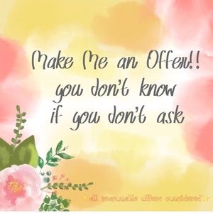 Make me an offer 🌟